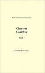 Chariton Callirhoe, Book 1 (Bryn Mawr Greek Commentaries) - Chariton