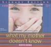 What My Mother Doesn't Know - Sonya Sones, Kate Reinders