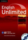 English Unlimited A1 Starter Self-Study Pack [With DVD ROM] - Adrian Doff, Nick Robinson