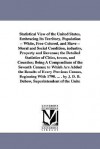 Statistical view of the United States, embracing its territory, population ... moral and social condition, industry, property and revenue; the detailed ... of the seventh census; to which are adde - Michigan Historical Reprint Series, Office 7th Cen Census Office 7th Census