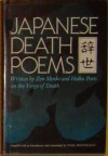 Japanese Death Poems - Yoel Hoffmann