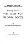 The Blue and Brown Books - Ludwig Wittgenstein