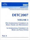 Proceedings Asme Intl Design & Engrng Technical Conf & Computers & Information Engrng Conf: Vol 3 Parts A&b - American Society of Mechanical Engineers