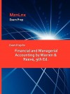 Exam Prep for Financial and Managerial Accounting by Warren & Reeve, 9th Ed - &. Reeve Warren &. Reeve, MznLnx