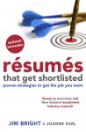 Resumes That Get Shortlisted: Proven Strategies to Get the Job You Want - Jim Bright, Joanne Earl