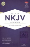 NKJV Ultrathin Reference Bible, Purple LeatherTouch Indexed - Holman Bible Publisher