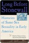 Long Before Stonewall - Thomas A. Foster