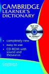 Cambridge Learner's Dictionary [With CDROM] - Cambridge