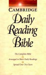 NRSV Cambridge Daily Reading Bible - Cambridge University Press