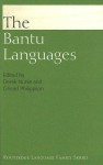 The Bantu Languages - Derek Nurse, Gérard Philippson