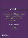 Concerto in F Major (Bass Part) - from "L'Estro Armonico" - Op. 3/7 (RV567) - Antonio Lucio Vivaldi