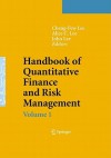 Handbook of Quantitative Finance and Risk Management 3 Volume Set - Cheng-Few Lee