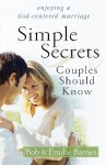 Simple Secrets Couples Should Know: Enjoying a God-Centered Marriage - Emilie Barnes