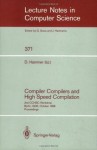 Compiler Compilers and High Speed Compilation: 2nd CCHSC Workshop, Berlin, GDR, October 10-14, 1988. Proceedings (Lecture Notes in Computer Science) - Dieter Hammer