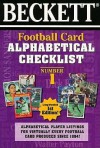 Beckett Football Card Alphabetical Checklist - James Beckett III