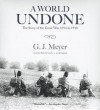 A World Undone: The Story of the Great War, 1914 to 1918 (Audiocd) - G.J. Meyer, Robin Sachs