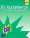 For Your Information, Intro Level - Karen Blanchard, Christine Root