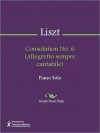 Consolation No. 6 (Allegretto sempre cantabile) - Franz Liszt