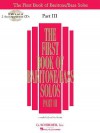 The First Book of Baritone/Bass Solos, Part III [With 2 CDs] - Joan Frey Boytim
