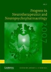 Progress in Neurotherapeutics and Neuropsychopharmacology - Jeffrey L. Cummings