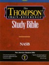 The Thompson Chain Reference Bible-NASB - Anonymous