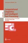 Computational Linguistics and Intelligent Text Processing: 5th International Conference, Cicling 2004, Seoul, Korea, February 15-21, 2004, Proceedings - Alexander Gelbukh