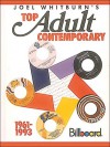 Top Adult Contemporary 1960 - 1993 (Hardcover) - Joel Whitburn