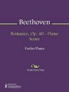 Romance, Op. 40 - Piano Score - Ludwig van Beethoven