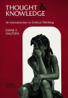 Thought and Knowledge: An Introduction to Critical Thinking, 4th Edition - Diane F. Halpern