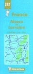 Michelin Alsace et Lorraine, France Map No. 242 - Michelin Travel Publications