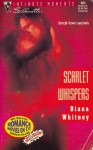 Scarlet Whispers (Silhouette Intimate Moments, No 603) - Diana K. Whitney