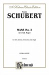 Mass in B-Flat Major: Satb with Satb Soli (Orch.) (Latin Language Edition) - Franz Schubert