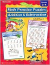 Math Practice Puzzles: Addition and Subtraction - Bob Olenych