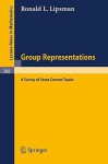 Group Representations: A Survey Of Some Current Topics - Ronald L. Lipsman