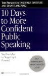 10 Days to More Confident Public Speaking - Princeton Language Institute