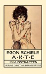 Akte, 10 Kunstkarten - Egon Schiele