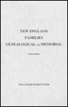 New England Families: Genealogical And Memorial ; Third Series (4 Volumes) - William Richard Cutter