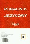 Poradnik językowy 5/2007 - Halina Satkiewicz