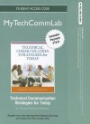 New Mytechcommlab with Pearson Etext -- Standalone Access Card -- For Technical Communication Strategies for Today - Richard Johnson-Sheehan