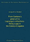 From Cardano's Great Art to Lagrange's Reflections:: Filling a Gap in the History of Algebra - Jacqueline Stedall