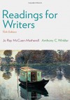 Readings for Writers - Jo Ray McCuen-Metherell, Anthony C. Winkler