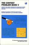 The Contest Problem Book V: American High School Mathematics Examinations And American Invitational Mathematics Examinations, 1983 1988 - George Berzsenyi, Stephen B. Maurer