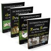 Homesteading Animals 4-Book Bundle: Rearing Rabbits, Chickens, Ducks and Geese. A comprehensive introduction to raising popular farmyard animals - Norman J Stone