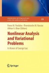 Nonlinear Analysis and Variational Problems: In Honor of George Isac - Panos M. Pardalos, Themistocles M. Rassias, Akhtar A. Khan