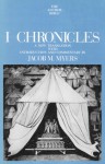 I Chronicles - Jacob M. Myers, Jacob Martin Myers, Anchor Bible Staff