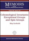 Cohomological Invariants: Exceptional Groups and Spin Groups - Skip Garibaldi