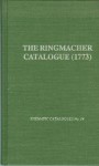 Ringmacher Thematic Catalogue (1773) - Barry Brook