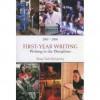 First-Year Writing 2007-2008 Writing in the Disciplines - Pearson Custom Publishing