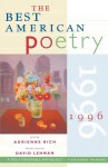 The Best American Poetry 1996 - Adrienne Rich, David Lehman