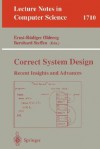 Correct System Design - Bernhard Steffen, E. -R Olderog